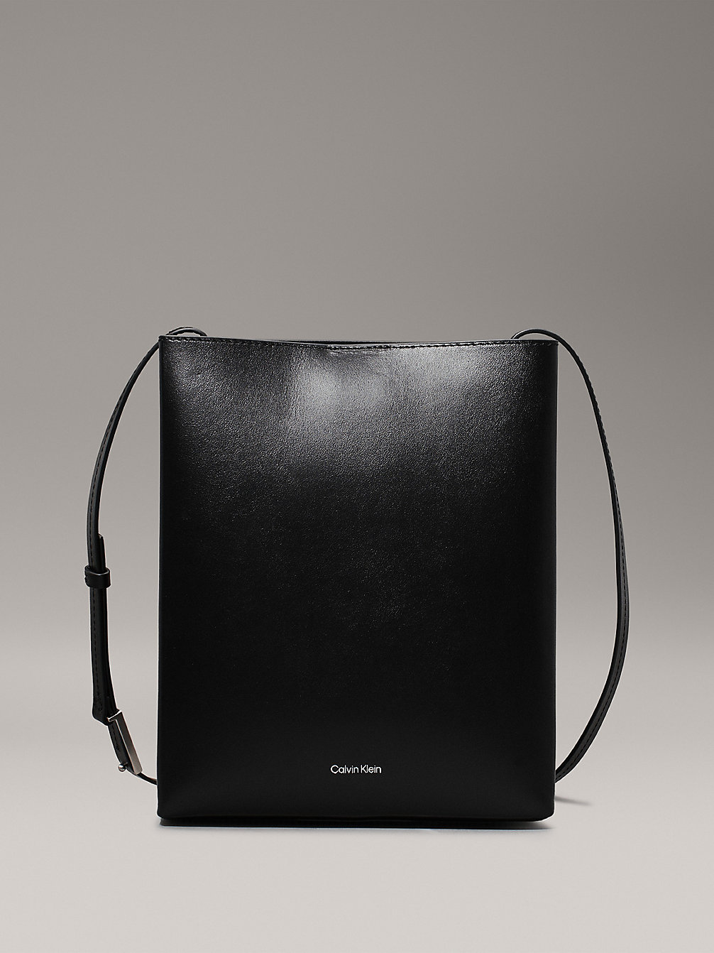 BLACK Leather Crossbody Bag undefined Women Calvin Klein