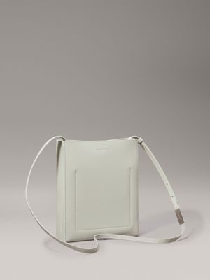 desert sage leather crossbody bag for women calvin klein