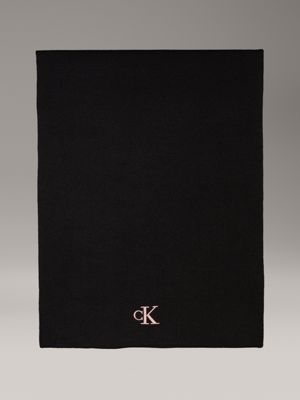 black knit scarf for women calvin klein jeans