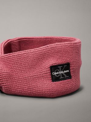 dusty rose twist headband for women calvin klein jeans