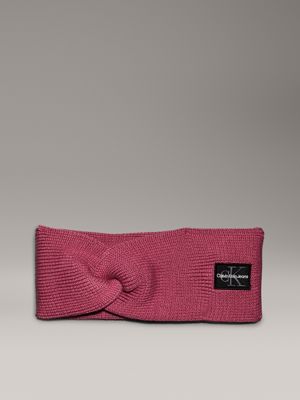 purple twist headband for women calvin klein jeans