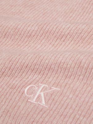 gray morn knit scarf for women calvin klein jeans