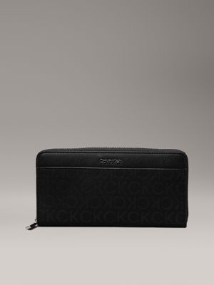 Large Logo Zip Around Wallet