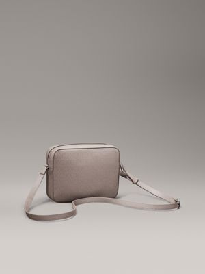 cinder monogram pu logo crossbody bag for women calvin klein