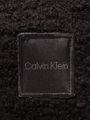 fascia per capelli intrecciata morbida ck black da donne calvin klein