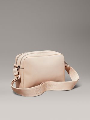 porcelain sand crossbody bag for women calvin klein jeans