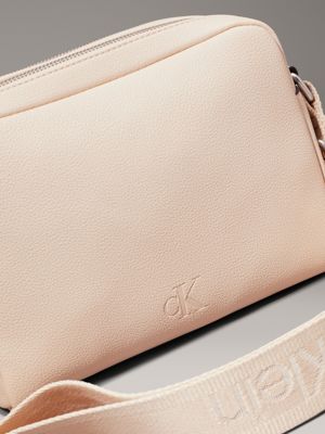 porcelain sand crossbody bag for women calvin klein jeans