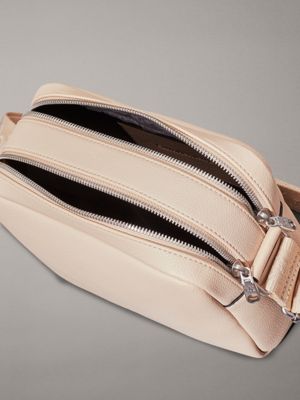 porcelain sand crossbody bag for women calvin klein jeans