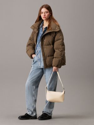 porcelain sand torba na ramię dla kobiety - calvin klein jeans