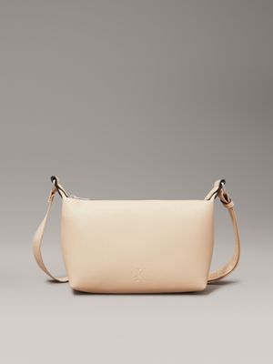 beige shoulder bag for women calvin klein jeans