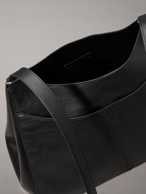 black convertible shoulder bag for women calvin klein jeans