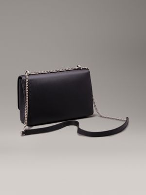 black convertible shoulder bag for women calvin klein jeans