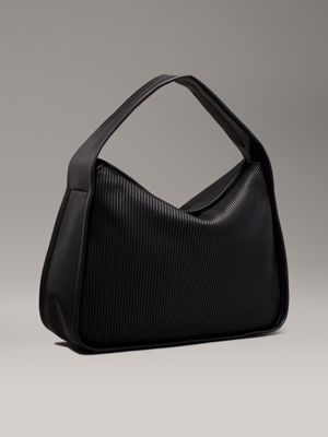 black ribbed handbag for women calvin klein jeans