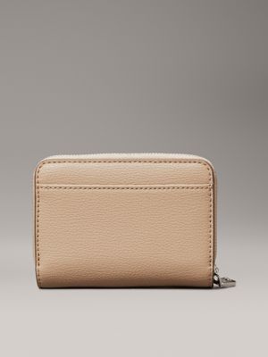 crockery zip around wallet for women calvin klein jeans