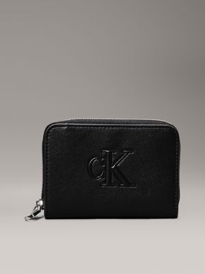 black zip around wallet for women calvin klein jeans