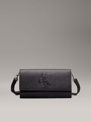 black crossbody wallet bag for women calvin klein jeans