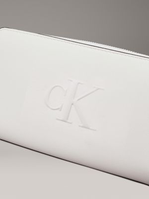 gray morn zip around wallet for women calvin klein jeans