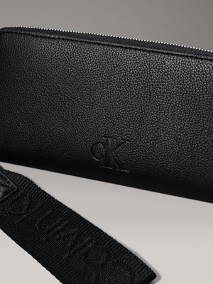 black zip around wallet for women calvin klein jeans