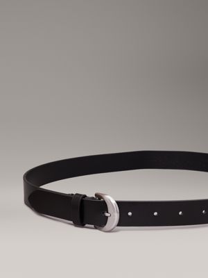 black leather belt for women calvin klein jeans