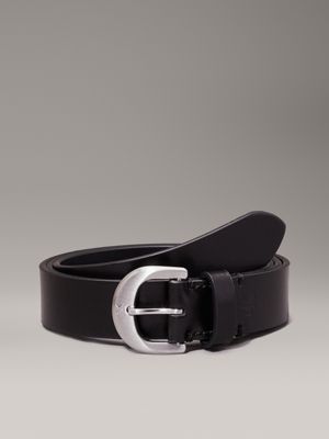 black leather belt for women calvin klein jeans