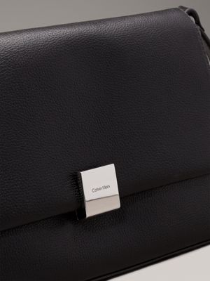 pvh black schultertasche für damen - calvin klein