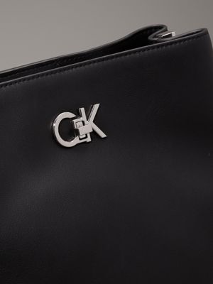 pvh black bucket bag for women calvin klein