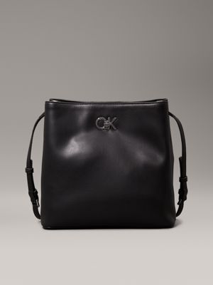 black bucket bag for women calvin klein