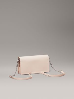 rose dust crossbody wallet bag for women calvin klein