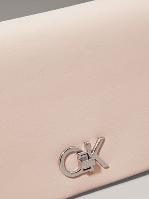 rose dust crossbody wallet bag for women calvin klein