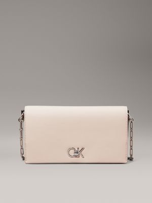 pink crossbody wallet bag for women calvin klein