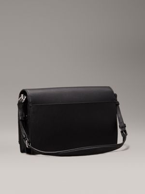 pvh black shoulder bag for women calvin klein