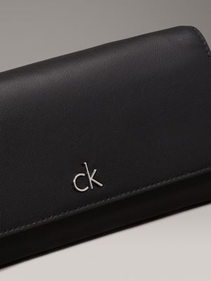 pvh black crossbody wallet bag for women calvin klein