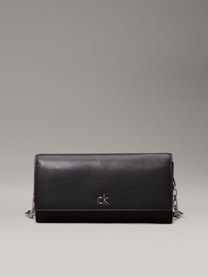 black crossbody wallet bag for women calvin klein