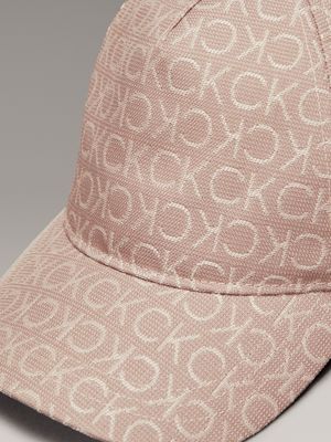 amphora logo jacquard cap for women calvin klein