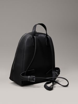 classic mono black logo dome backpack for women calvin klein