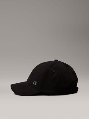 pvh black corduroy cap for women calvin klein