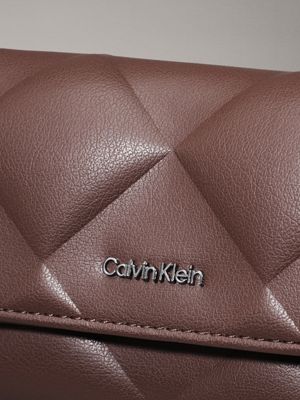 cioccolate lab small quilted rfid trifold wallet for women calvin klein