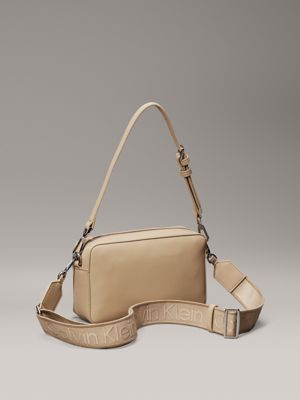brown wielofunkcyjna torba fotograficzna dla kobiety - calvin klein