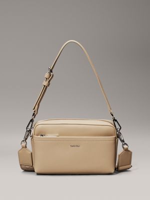 brown convertible camera bag for women calvin klein