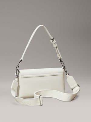 chalk convertible shoulder bag for women calvin klein