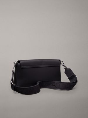 ck black convertible shoulder bag for women calvin klein