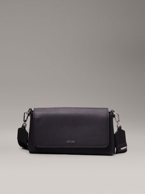 black convertible shoulder bag for women calvin klein