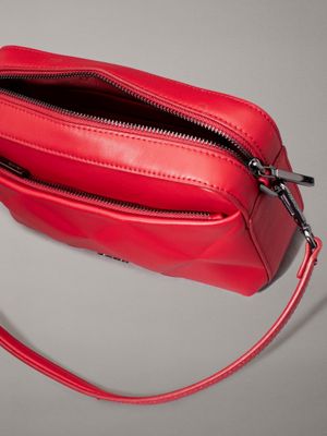 scarlet sage quilted crossbody bag for women calvin klein