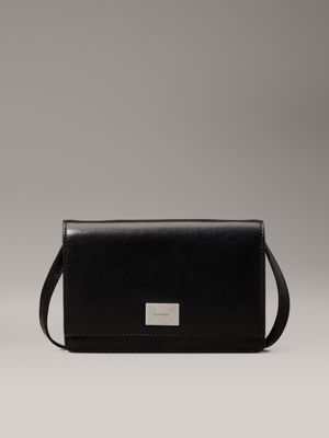 black crossbody wallet bag for women calvin klein