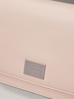 rose dust crossbody wallet bag for women calvin klein