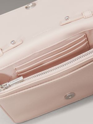 rose dust crossbody wallet bag for women calvin klein