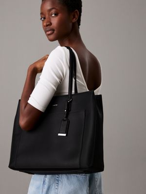 ck black tote bag for women calvin klein