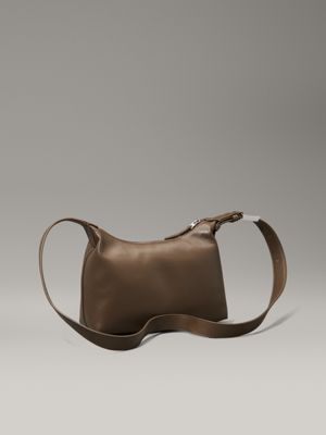 teak crossbody bag for women calvin klein