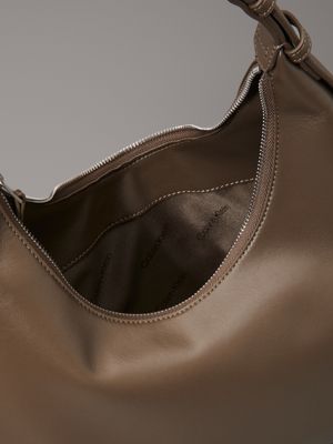 teak hobo bag for women calvin klein