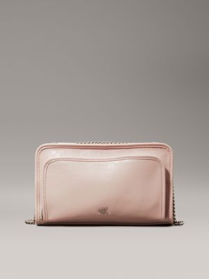 pink convertible crossbody bag for women calvin klein jeans